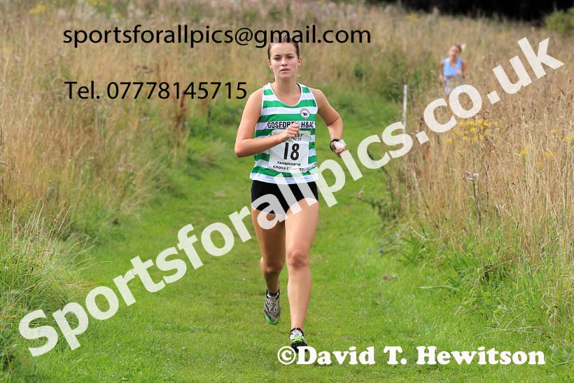 Senior Women, Farringdon Cross Country Relays, Sunderland.  Photo: David T. Hewitson/Sports for All Pics